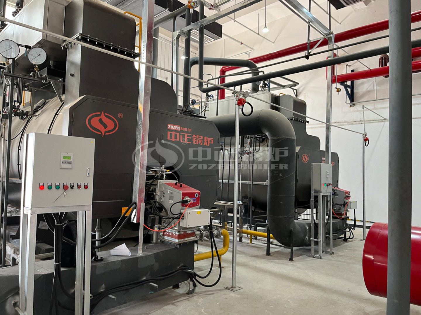 6 TPH and 8 TPH Gas Steam Boilers for Pharmaceutical Industry