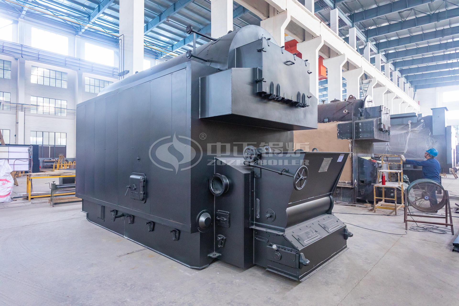 DZL Series Biomass Fired Boiler Application in Industry