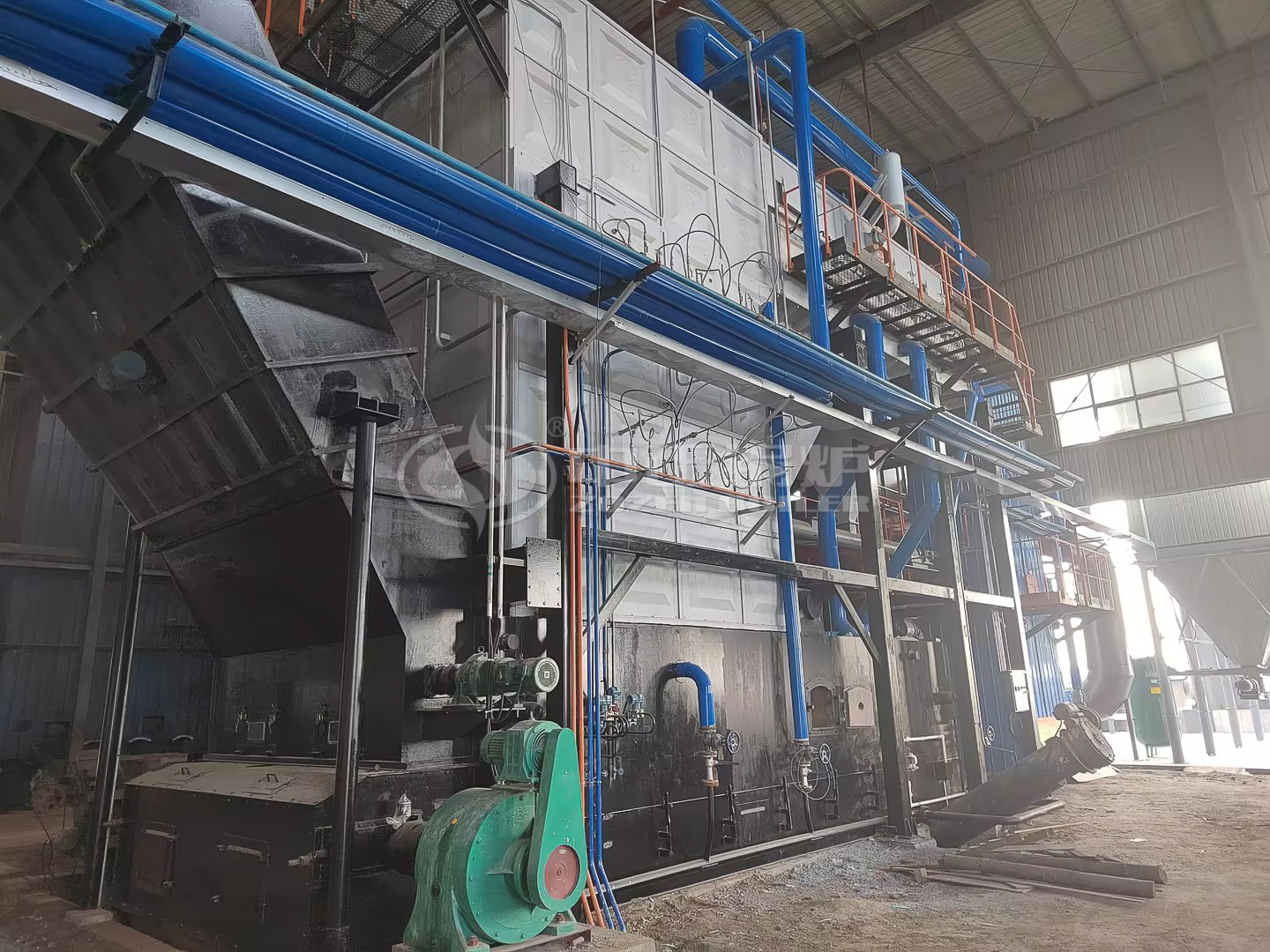 20 TPH Third-Generation Biomass Water Tube Steam Boiler for Heating Industry