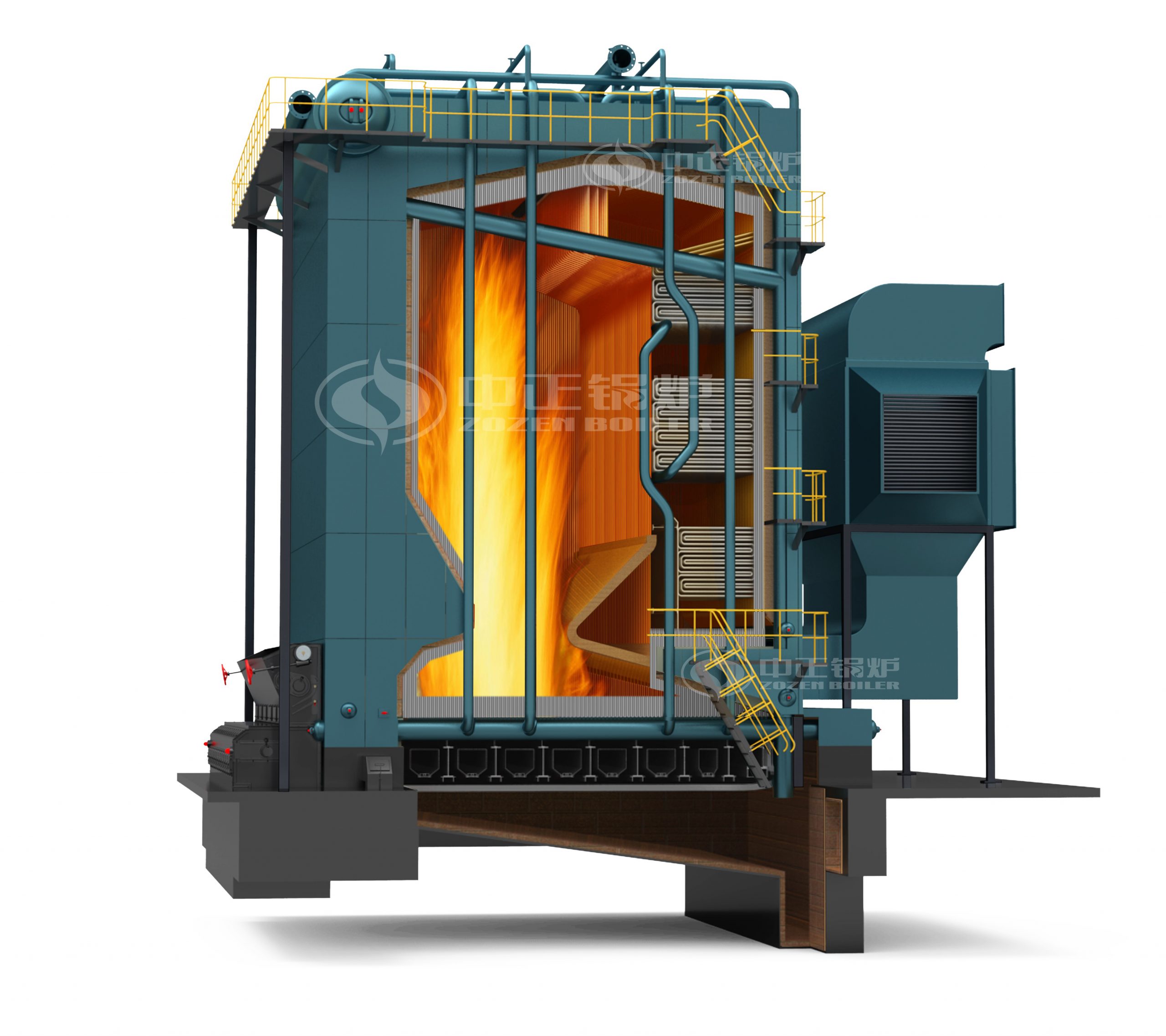 DHL Series Coal Firesd Corner Tube Boiler