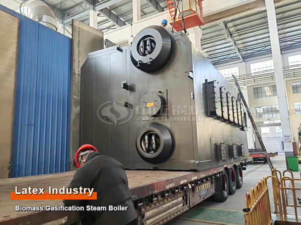 ZOZEN 10 Tph Biomass Gas Steam Boiler for Latex Industry