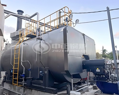 ZOZEN 12 Ton Heavy Oil Steam Boiler for Hotel Industry in Mauritius