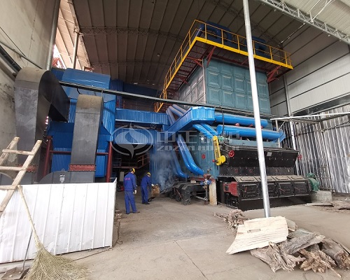 ZOZEN 40 Ton Biomass Steam Boiler For Paper Industry