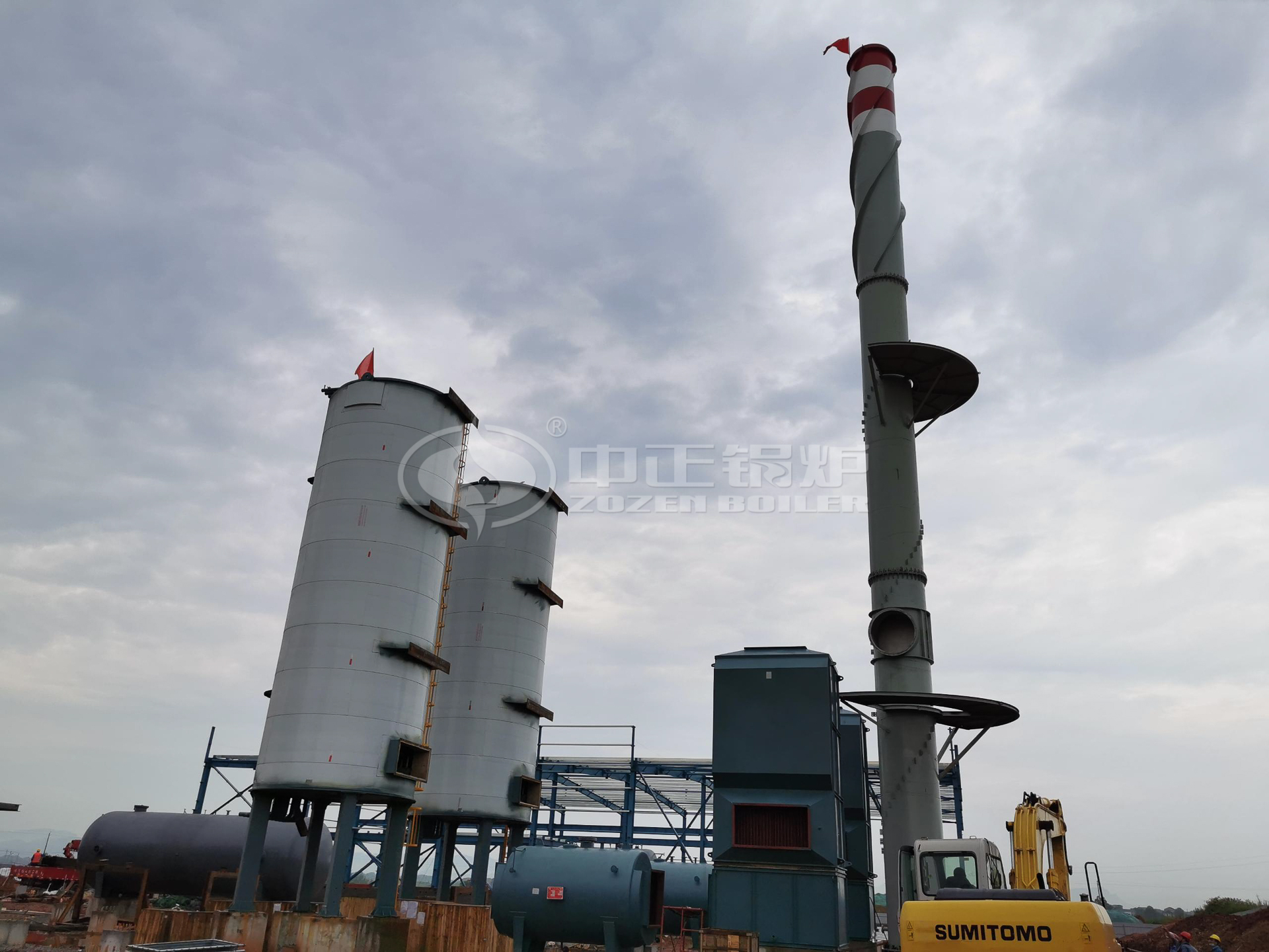 ZOZEN 15 Million Kcal Gas-Fired Thermal Oil Heaters for Chemical Industry